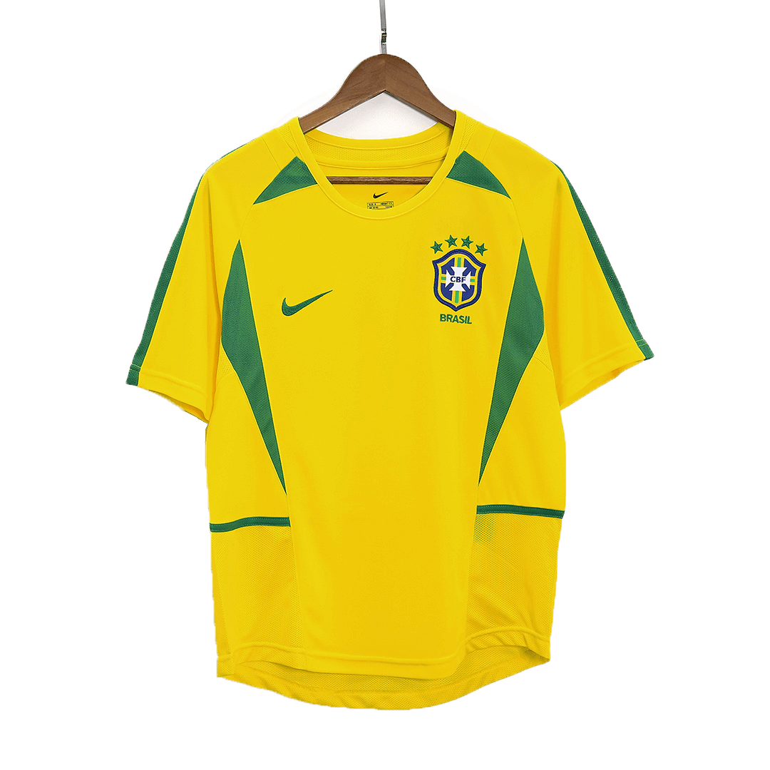 Brazil 2002/03 Koti Retro-pelipaita Miesten