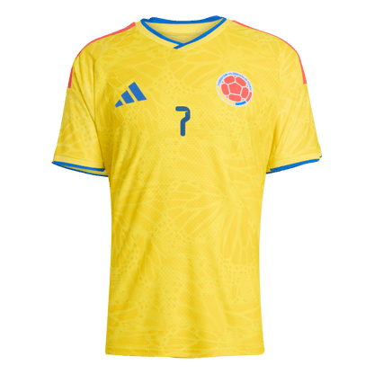Colombia World Cup 2026 Koti Pelipaita (Player Version) Miesten LUIS DíAZ #7