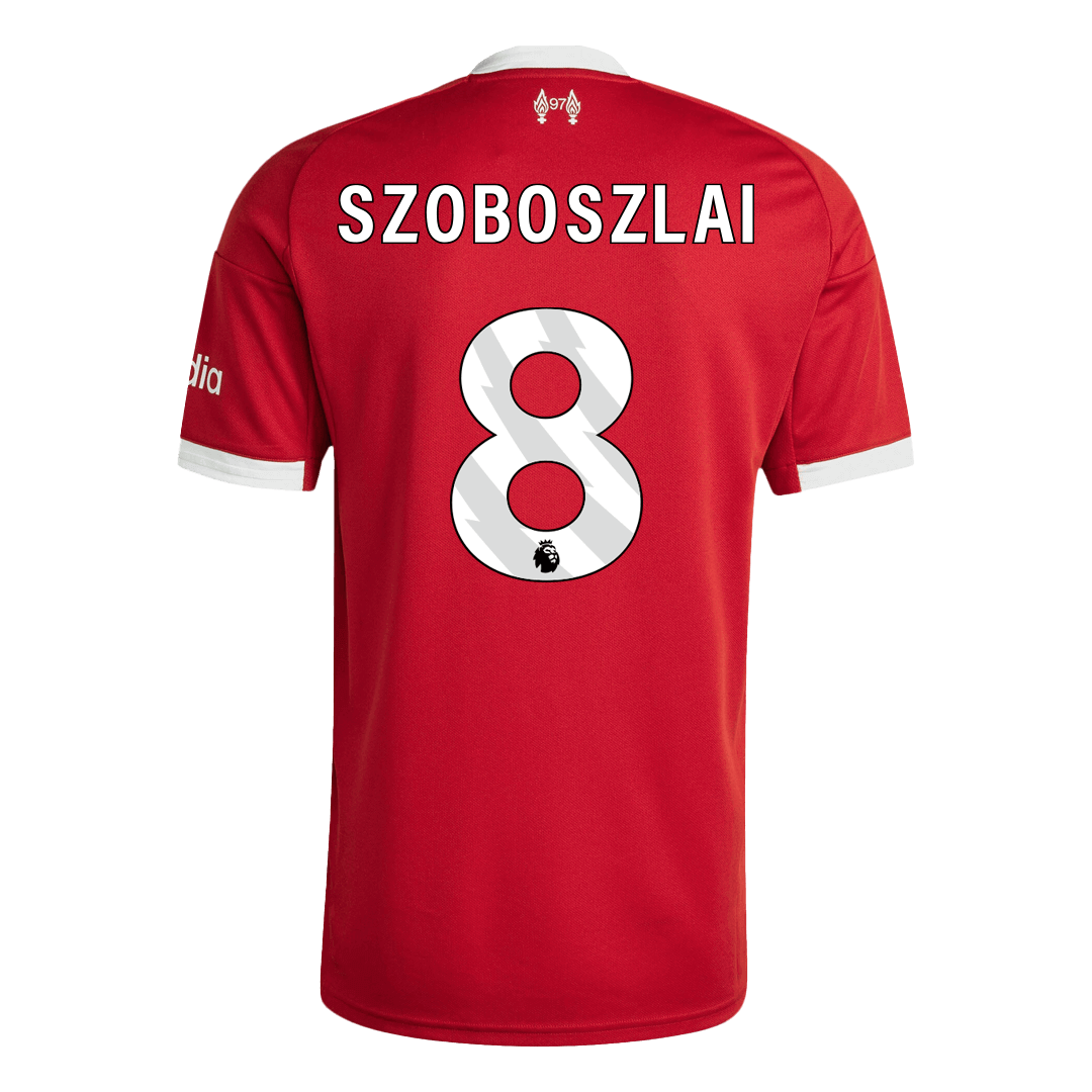Liverpool 2025/26 Koti Pelipaita Miesten SZOBOSZLAI #8