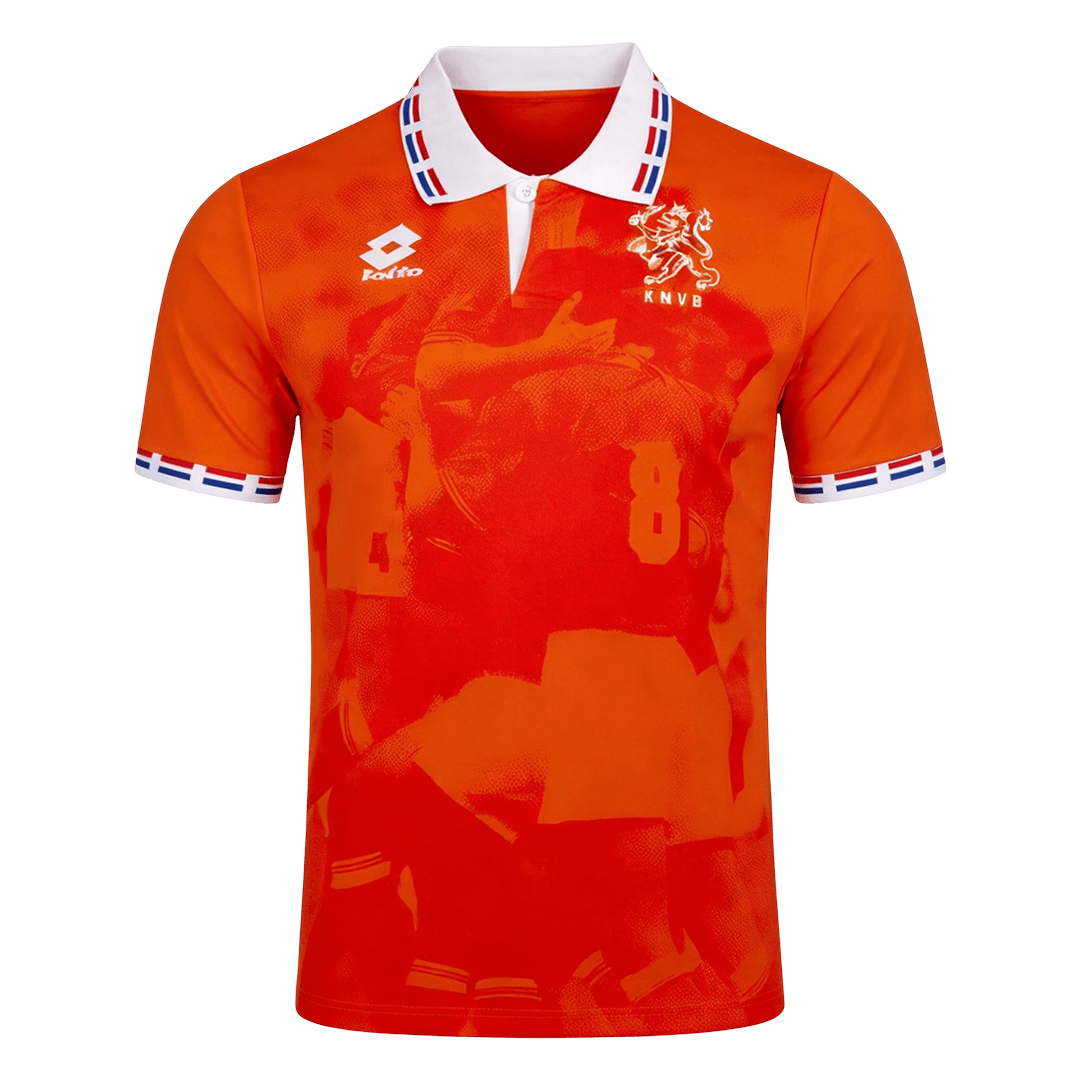 Netherlands 1996 Koti Retro-pelipaita Miesten