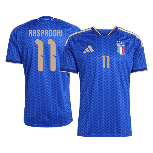 Italy World Cup 2026 Koti Pelipaita Miesten RASPADORI #11 [PREMIUM]