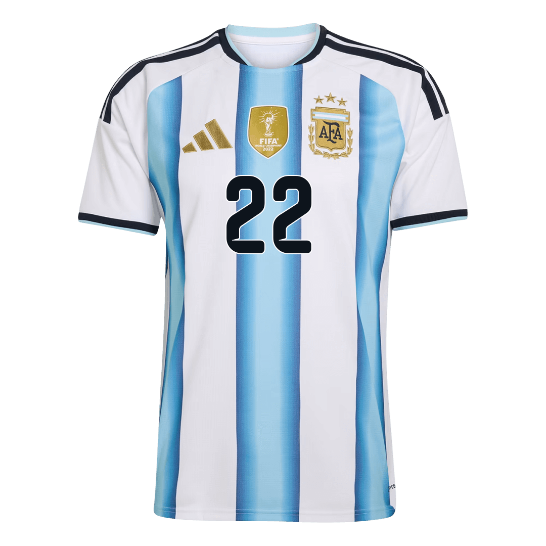 Argentina World Cup 2026 Koti Pelipaita Miesten L. MARTINEZ #22 [PREMIUM]