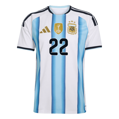 Argentina World Cup 2026 Koti Pelipaita Miesten L. MARTINEZ #22 [PREMIUM]