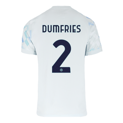 Inter Milan 2025/26 Vieras Pelipaita Miesten DUMFRIES #2