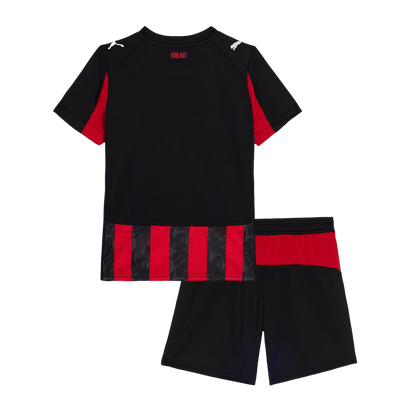 AC Milan 2025/26 Koti Pelipaitasetti Lasten