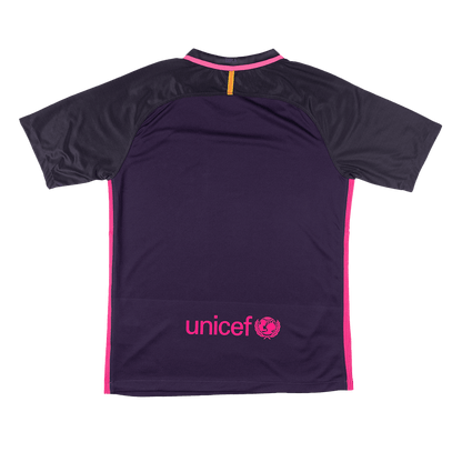 Barcelona 2016/17 Vieras Retro-pelipaita Miesten