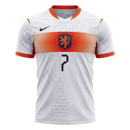 Netherlands World Cup 2026 Vieras Pelipaita (Player Version) Miesten XAVI #7