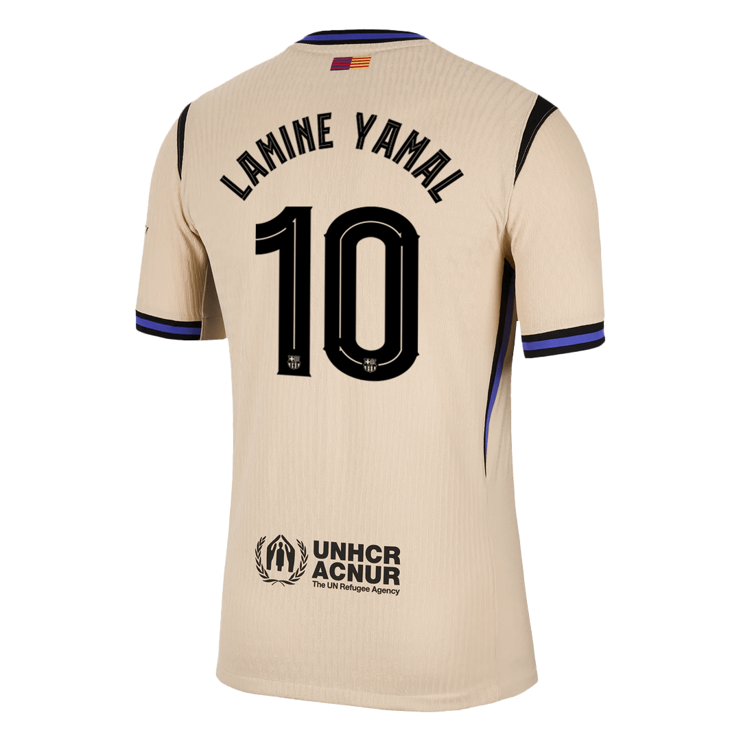 Barcelona 2025/26 UCL Vieras Pelipaita (Player Version) Miesten LAMINE YAMAL #10