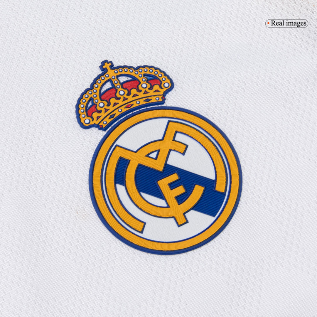 Real Madrid 2025/26 Koti Pelipaita (Player Version) Miesten TCHOUAMENI #14 [PREMIUM]