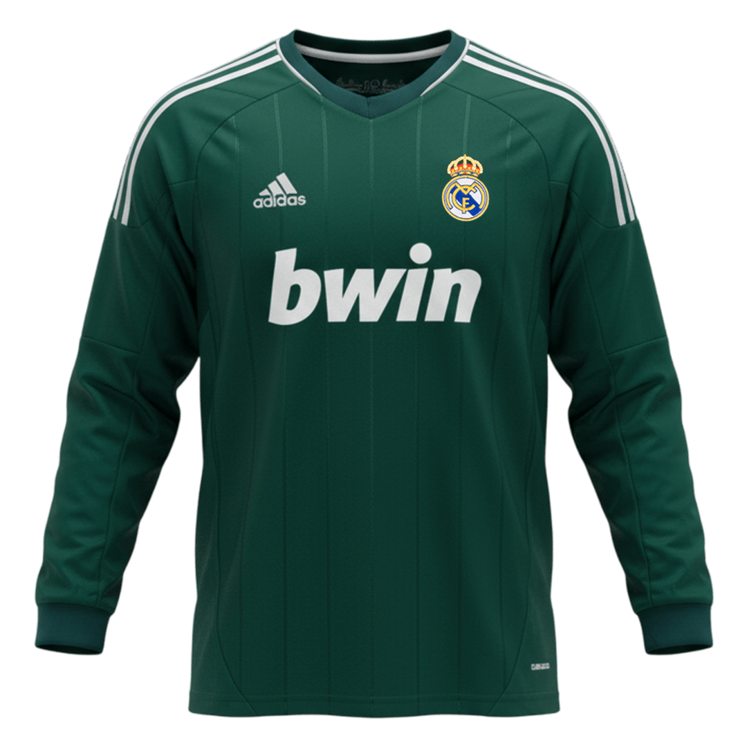 Real Madrid 2012/13 Kolmas Pitkähihainen Retro-pelipaita Miesten