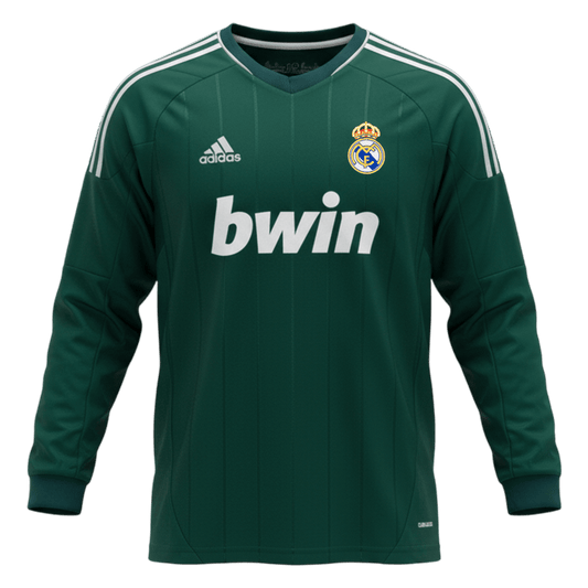 Real Madrid 2012/13 Kolmas Pitkähihainen Retro-pelipaita Miesten