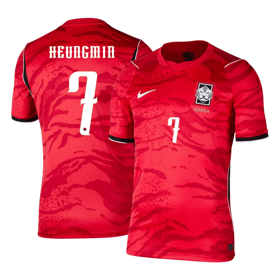 South Korea World Cup 2026 Koti Pelipaita Miesten HEUNGMIN #7