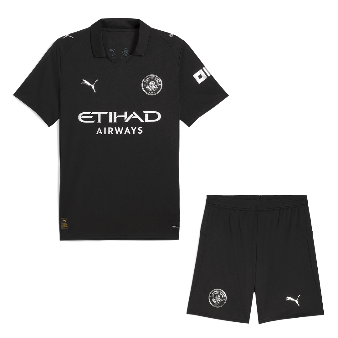 Manchester City 2025/26 Vieras Pelipaitasetti Miesten