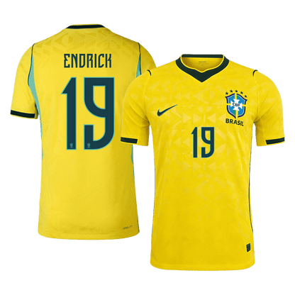 Brazil World Cup 2026 Koti Pelipaita (Player Version) Miesten ENDRICK #19