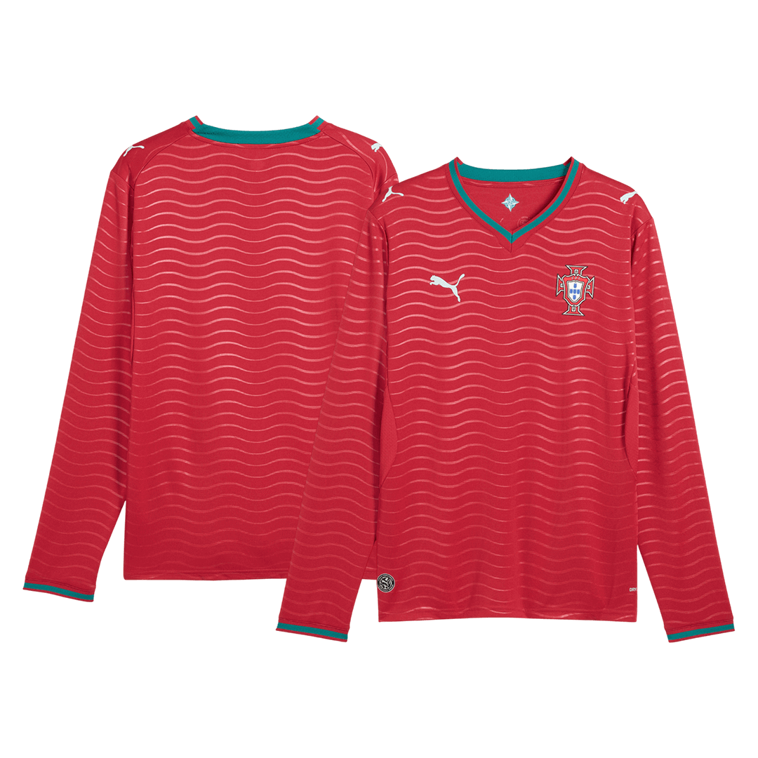 Portugal World Cup 2026 Koti Pitkähihainen pelipaita Miesten