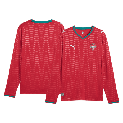 Portugal World Cup 2026 Koti Pitkähihainen pelipaita Miesten