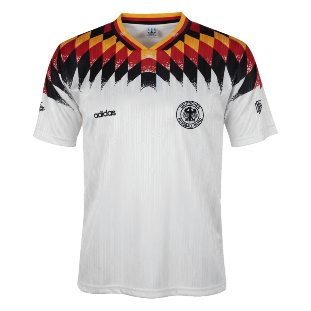Germany 1994 Koti Retro-pelipaita Miesten