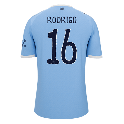 Manchester City World Cup 2025/26 Koti Pelipaita Miesten RODRIGO #16 [PREMIUM]