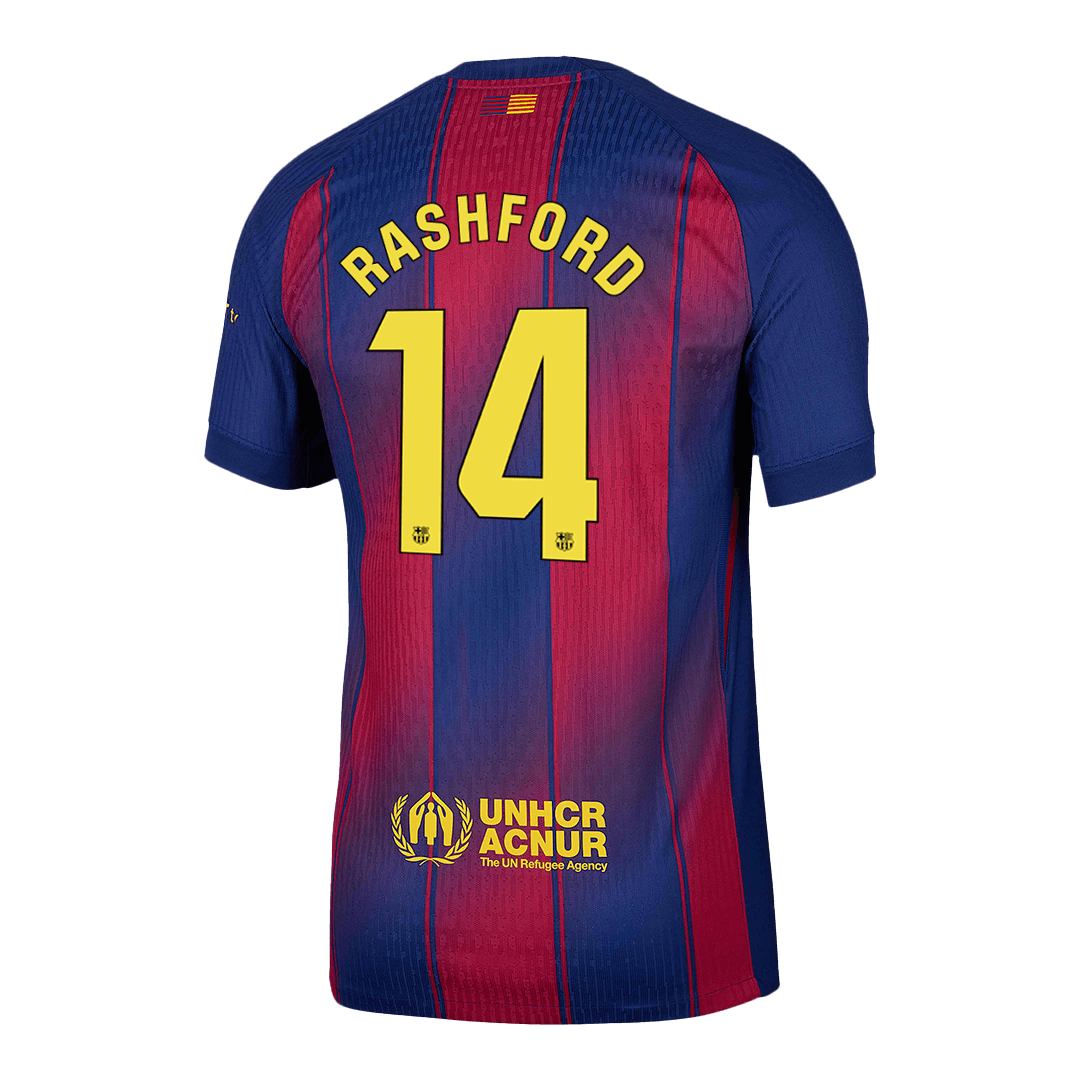 Barcelona 2025/26 Koti Pelipaita (Player Version) Miesten RASHFORD #14