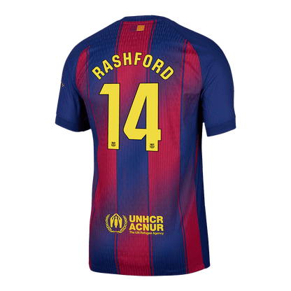 Barcelona 2025/26 Koti Pelipaita (Player Version) Miesten RASHFORD #14