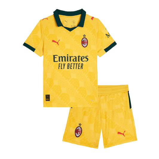 AC Milan 2025/26 Kolmas Pelipaitasetti Lasten