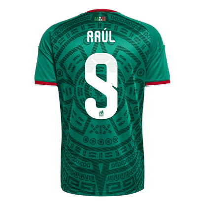 Mexico World Cup 2026 Koti Pelipaita Miesten Raúl #9 [PREMIUM]