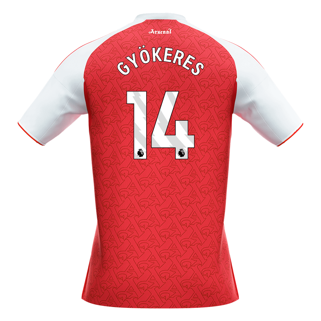 Arsenal 2025/26 Koti Pelipaita Miesten GYÖKERES #14 [PREMIUM]
