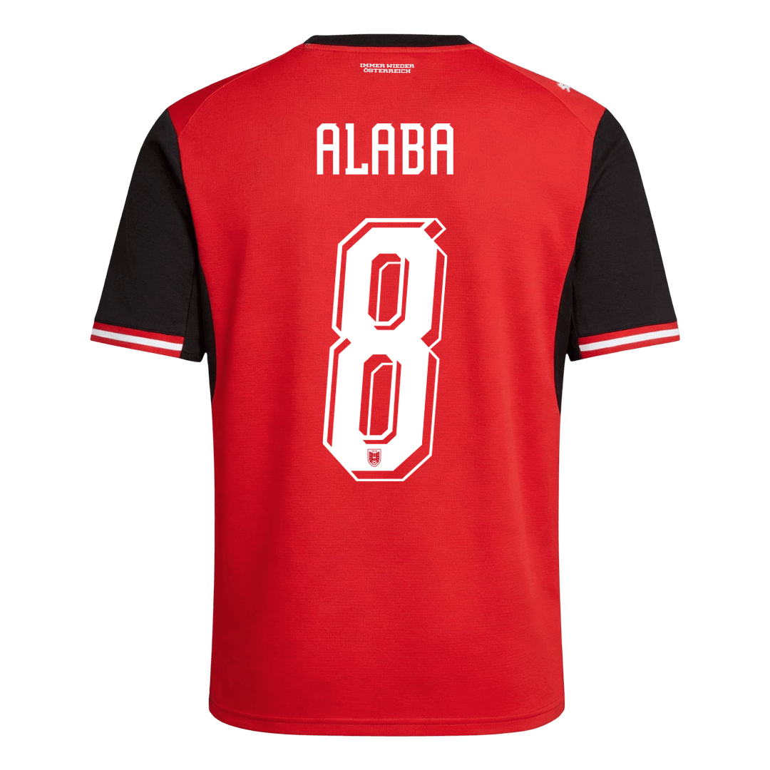 Austria World Cup 2026 Koti Pelipaita Miesten ALABA #8