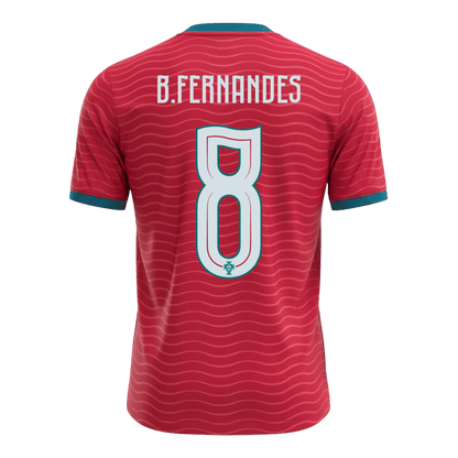 Portugal World Cup 2026 Koti Pelipaita Miesten B.FERNANDES #8 [PREMIUM]