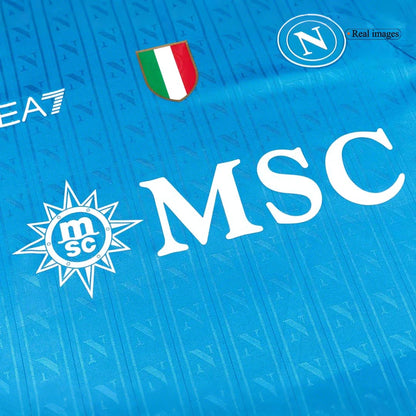 Napoli 2025/26 Koti Pelipaita (Player Version) Miesten