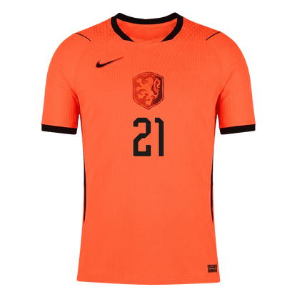 Netherlands World Cup 2026 Koti Pelipaita (Player Version) Miesten F.DE JONG #21