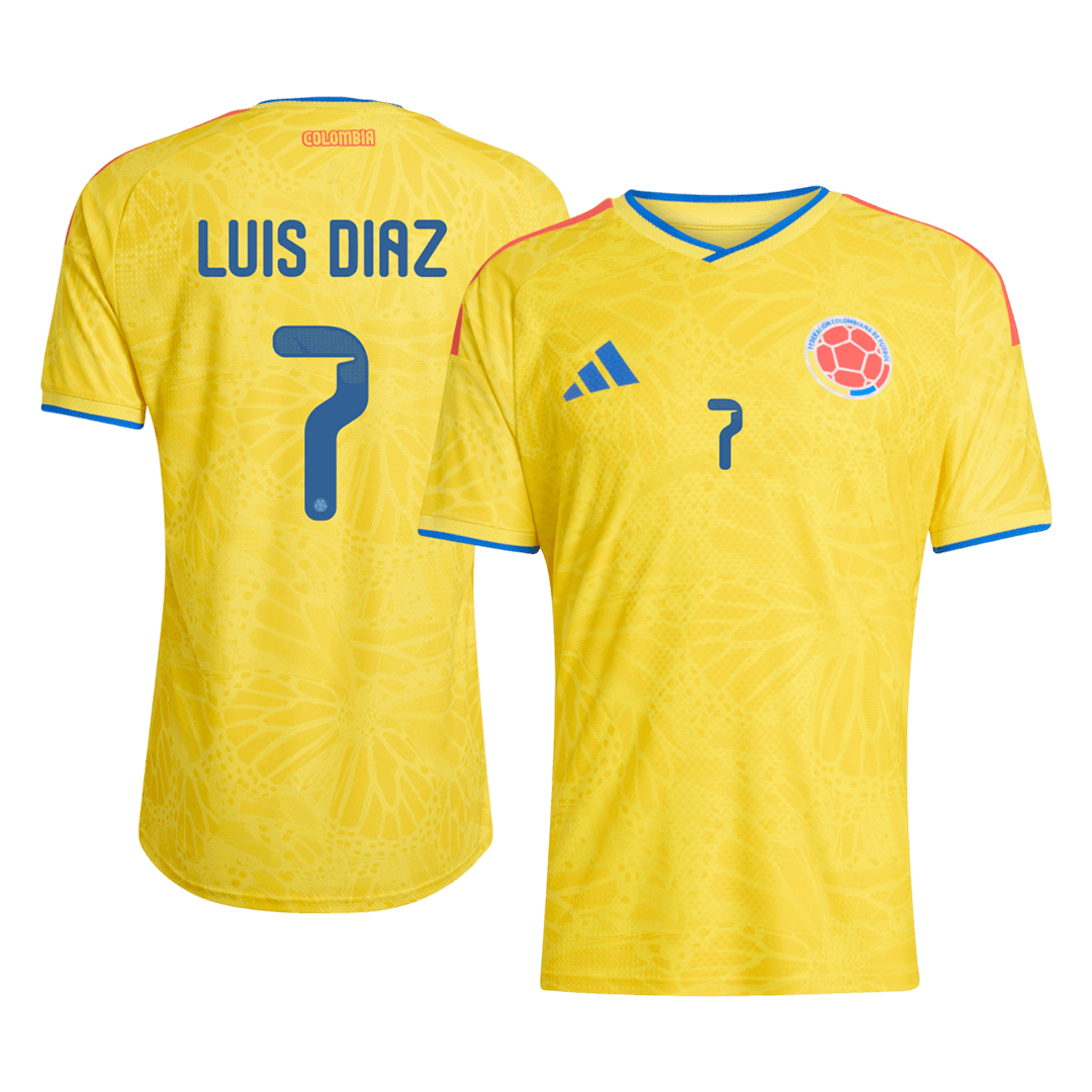 Colombia World Cup 2026 Koti Pelipaita (Player Version) Miesten LUIS DíAZ #7