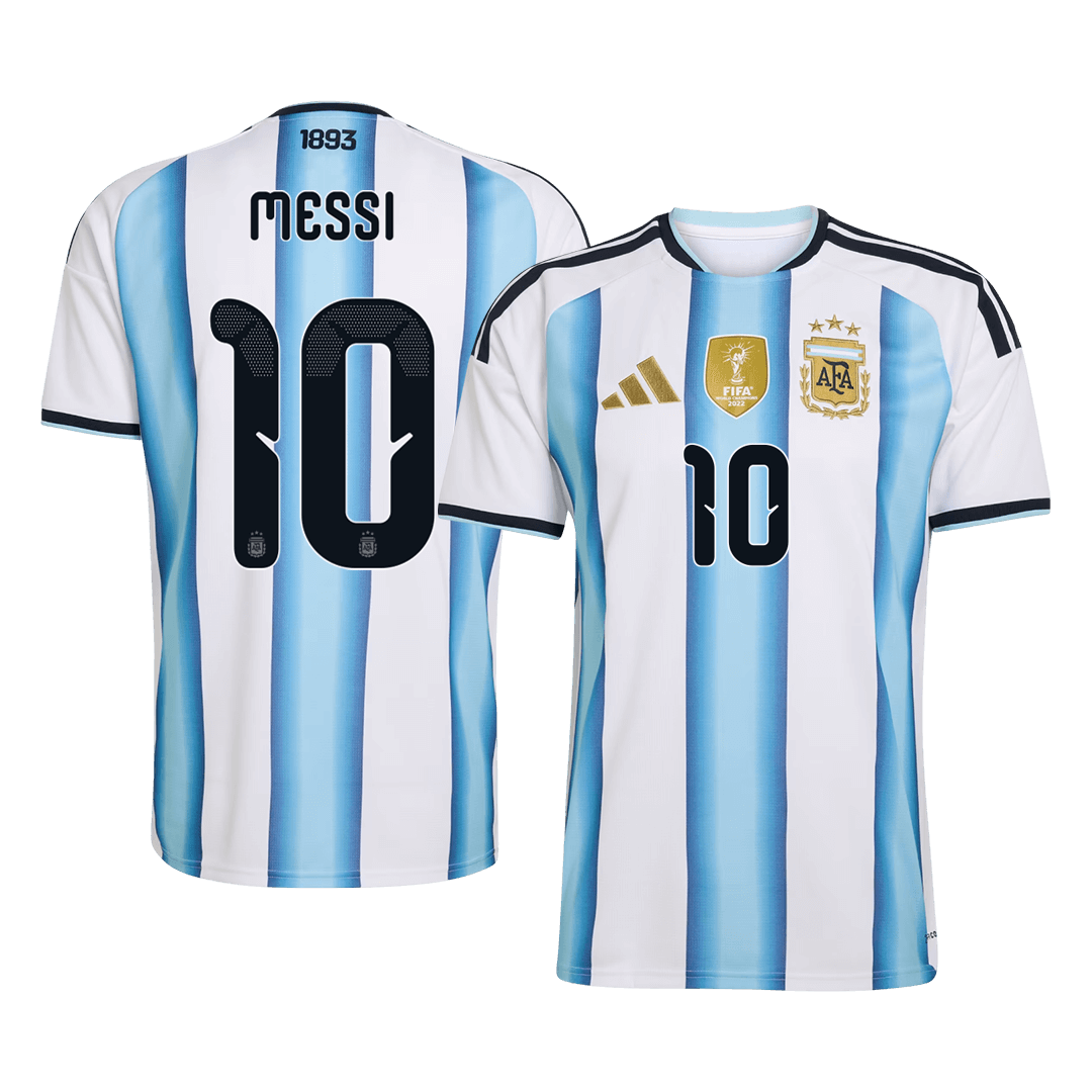 Argentina World Cup 2026 Koti Pelipaita Miesten MESSI #10 [PREMIUM]