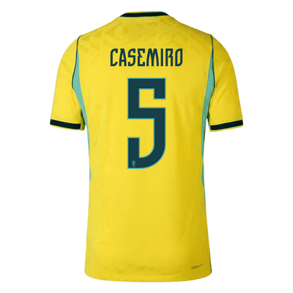 Brazil World Cup 2026 Koti Pelipaita (Player Version) Miesten CASEMIRO #5