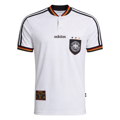 Germany 1996 Koti Retro-pelipaita Miesten