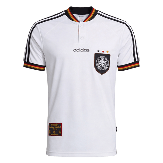 Germany 1996 Koti Retro-pelipaita Miesten