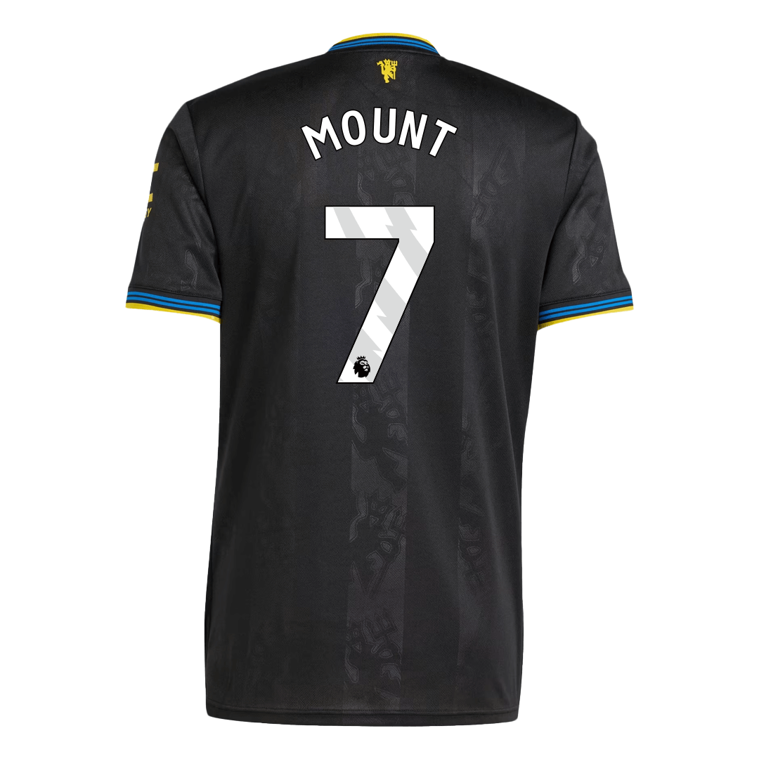 Manchester United 2025/26 Kolmas Pelipaita Miesten MOUNT #7