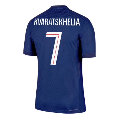 PSG 2025/26 Koti Pelipaita (Player Version) Miesten KVARATSKHELIA #7
