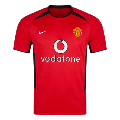 Manchester United 2002/04 Koti Retro-pelipaita Miesten