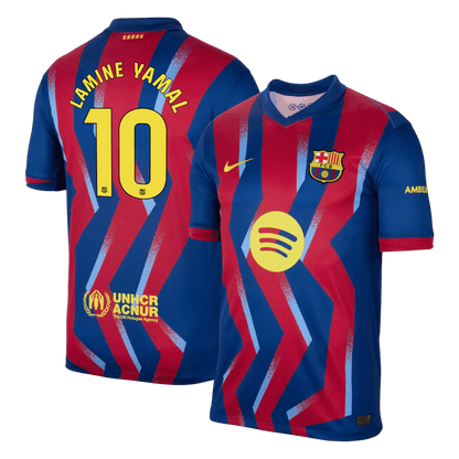 Barcelona 2025/26 Neljäs Pelipaita Miesten LAMINE YAMAL #10