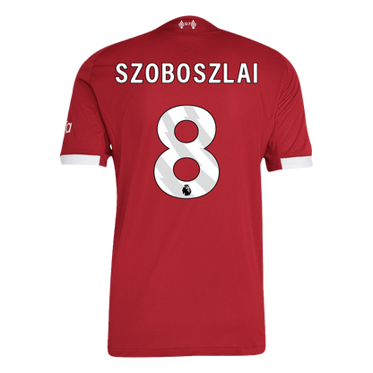 Liverpool 2025/26 Koti Pelipaita (Player Version) Miesten SZOBOSZLAI #8