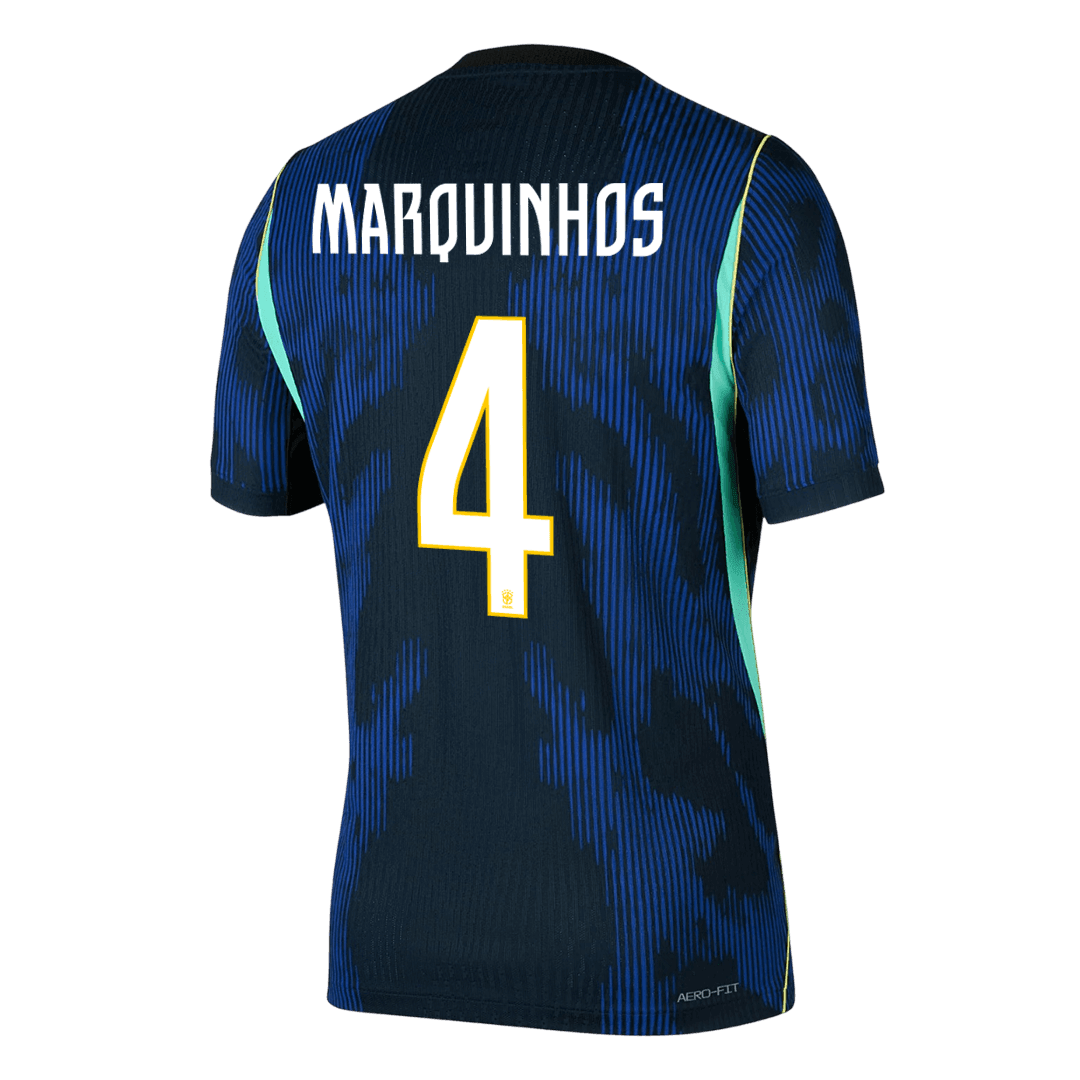Brazil World Cup 2026 Vieras Pelipaita (Player Version) Miesten MARQUINHOS #4