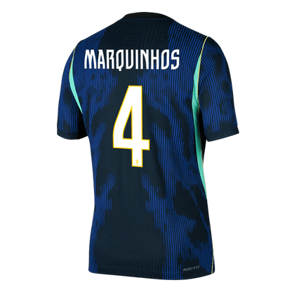 Brazil World Cup 2026 Vieras Pelipaita (Player Version) Miesten MARQUINHOS #4