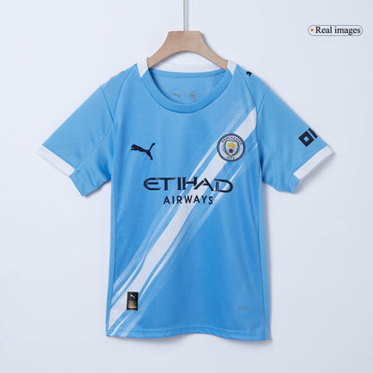 Manchester City 2025/26 Koti Lasten täydellinen peliasu