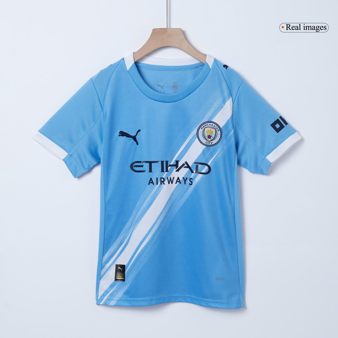 Manchester City 2025/26 Koti Pelipaitasetti Lasten