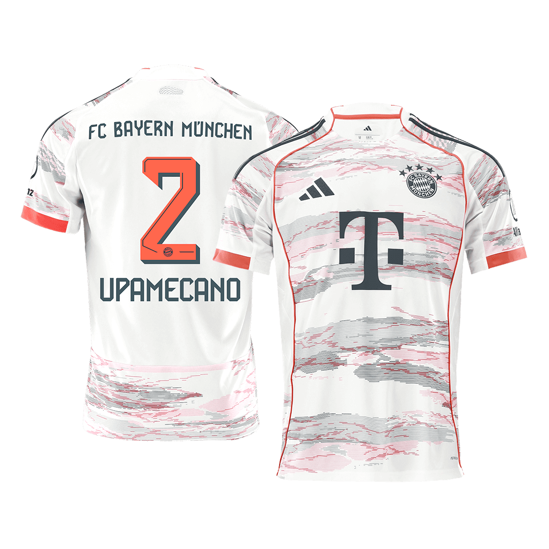 Bayern Munich 2025/26 Vieras Pelipaita Miesten UPAMECANO #2