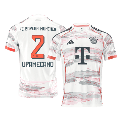 Bayern Munich 2025/26 Vieras Pelipaita Miesten UPAMECANO #2