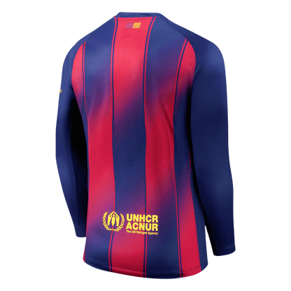 Barcelona 2025/26 Koti Pitkähihainen pelipaita Miesten