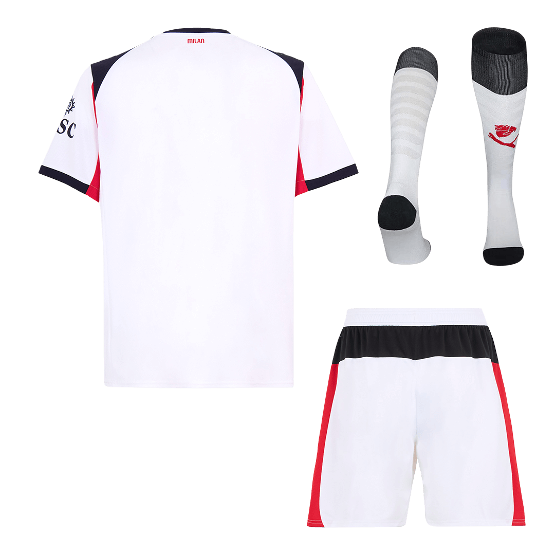 AC Milan 2025/26 Vieras Täydellinen peliasu Miesten