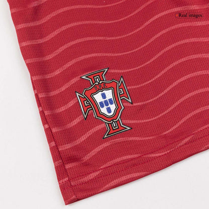 Portugal World Cup 2026 Koti Pelipaitasetti Lasten B. FERNANDES #8 [PREMIUM]